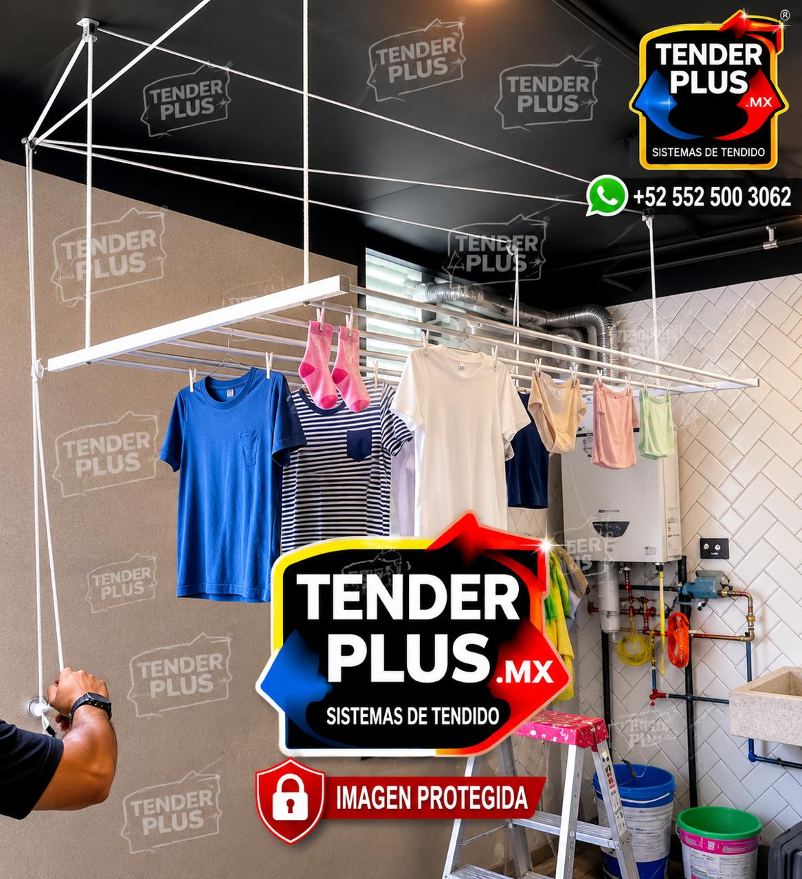 Tendedero de Ropa Sube y baja UNIVERSAL 70x200